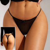 Pack of 5 Black Thongs – Autumn Offer