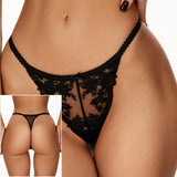 Pack of 5 Black Thongs – Autumn Offer